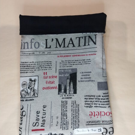 Poche à livre